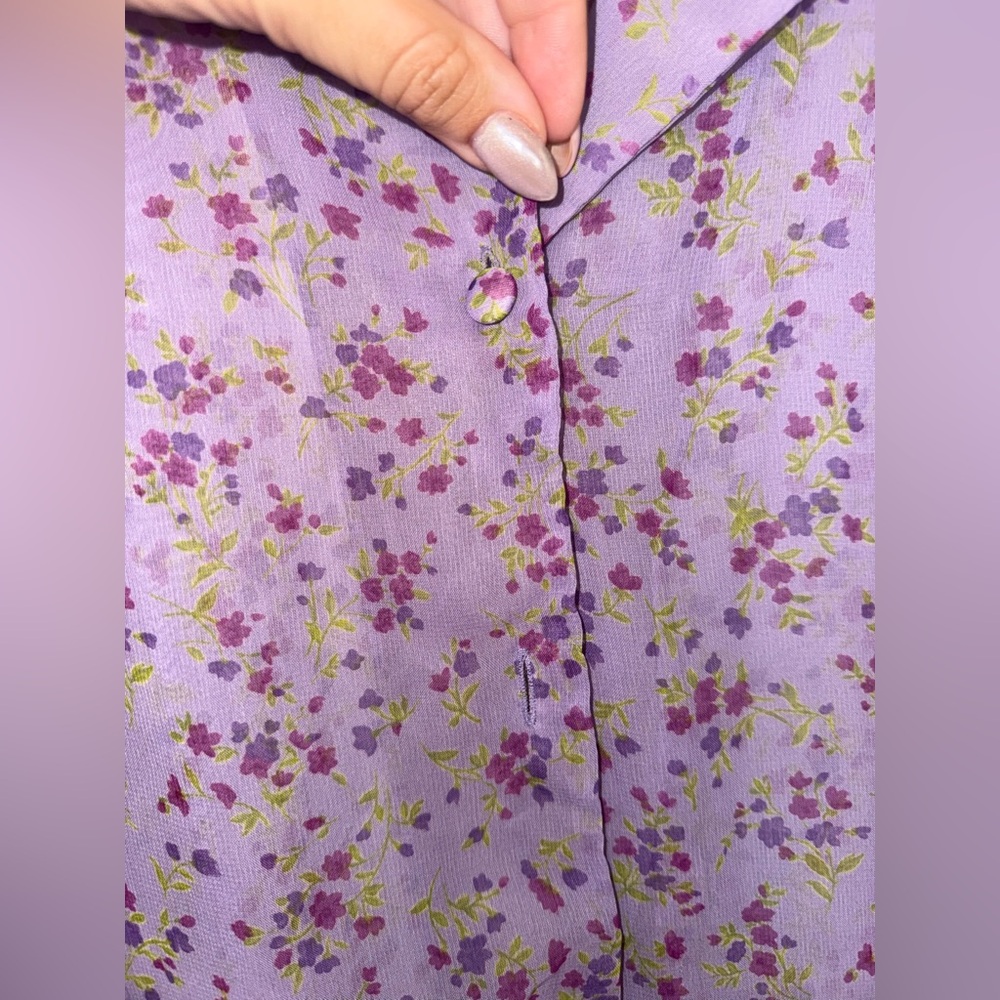 Floral Sheer Kimono - Picture 4 of 5